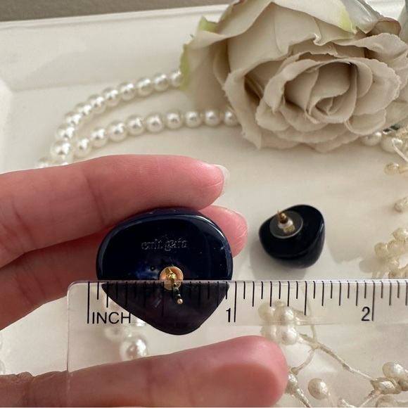 Cult Gaia Blue Petra stud earrings - Picture 4 of 4